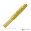 Kaweco Sport Fountain Pen in Raw Brass - Double Broad Point Fountain Pen