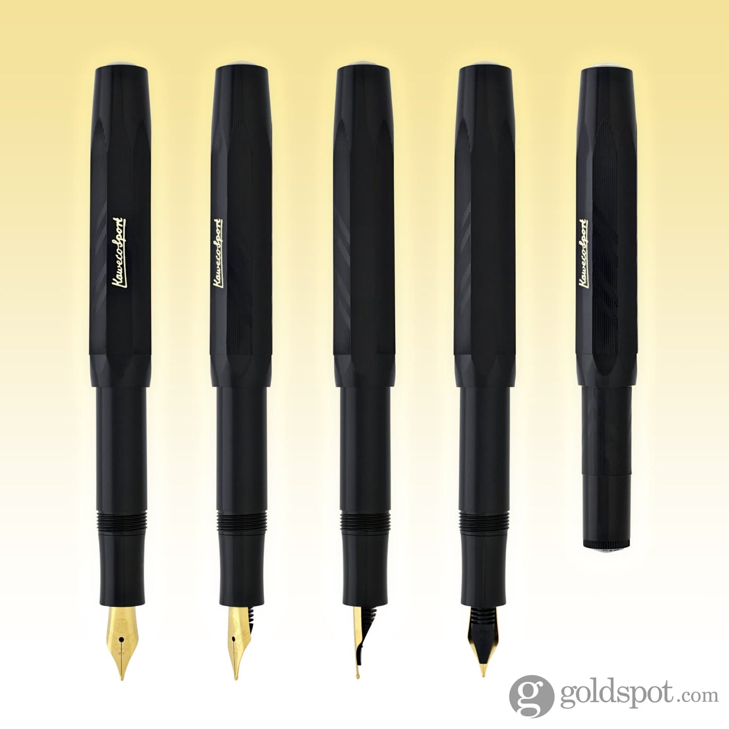 Kaweco Sport Guilloch 1935 Fountain Pen in Black Fountain Pen