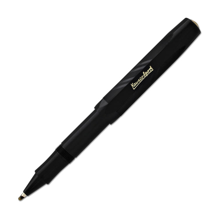 Kaweco Sport Rollerball Pen Guilloch 1935 in Black Rollerball Pen