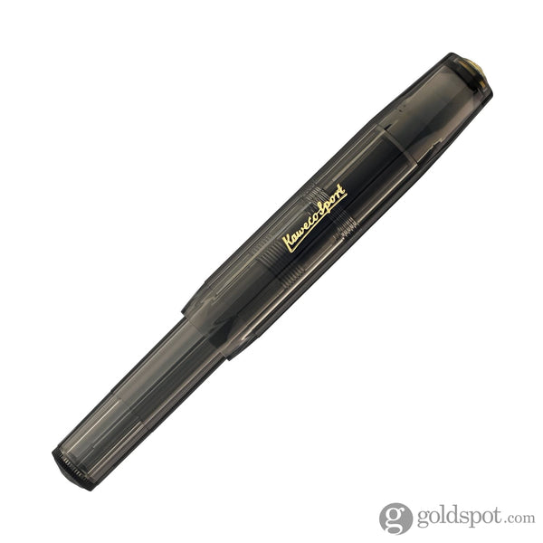 Kaweco Sport Transparent Fountain Pen in Ultimate Gray with Gold Trim Fountain Pen
