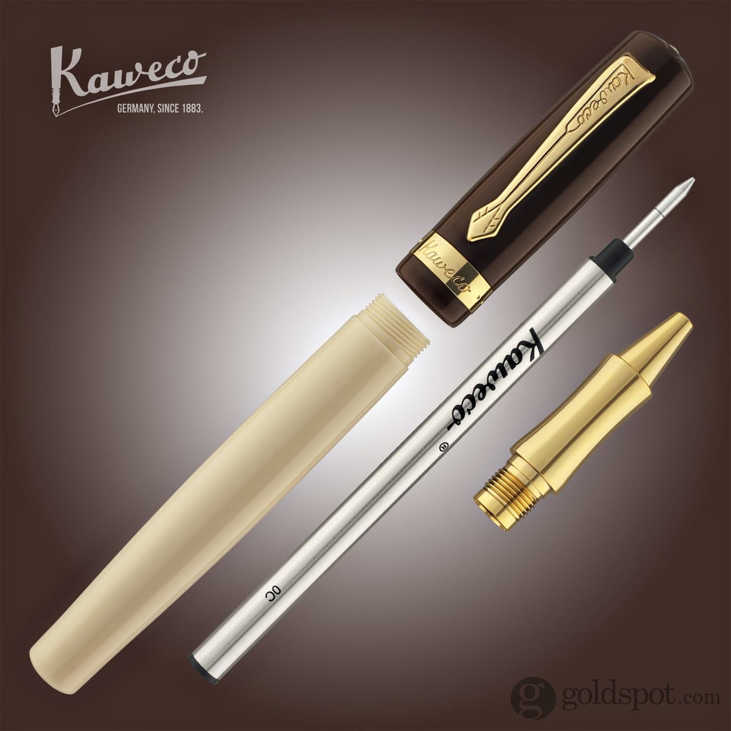 Kaweco Student Rollerball Pen in 30’s Jazz Brown Rollerball Pen