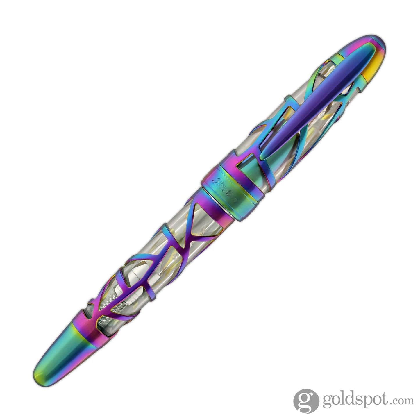Laban 300 Skeleton Fountain Pen in Rainbow Fountain Pen