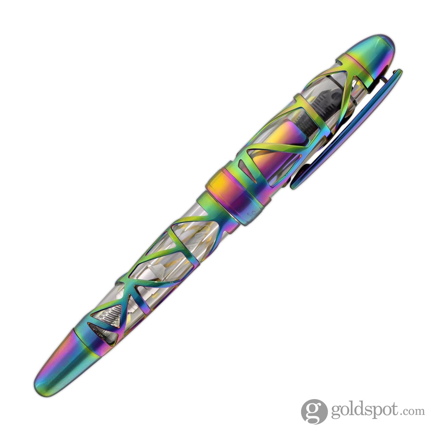 Laban 300 Skeleton Fountain Pen in Rainbow Fountain Pen