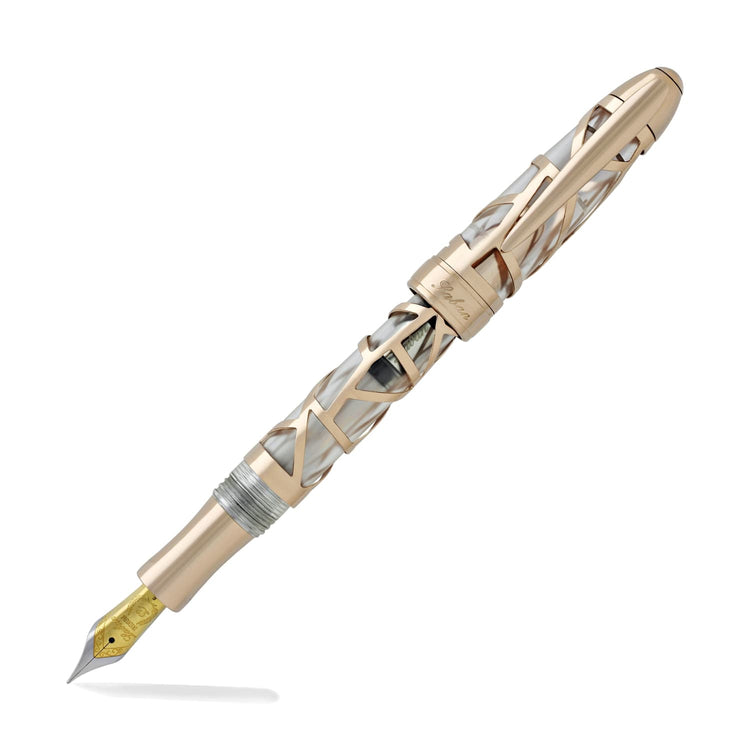 Laban 300 Skeleton Fountain Pen in Rose Gold Fountain Pen