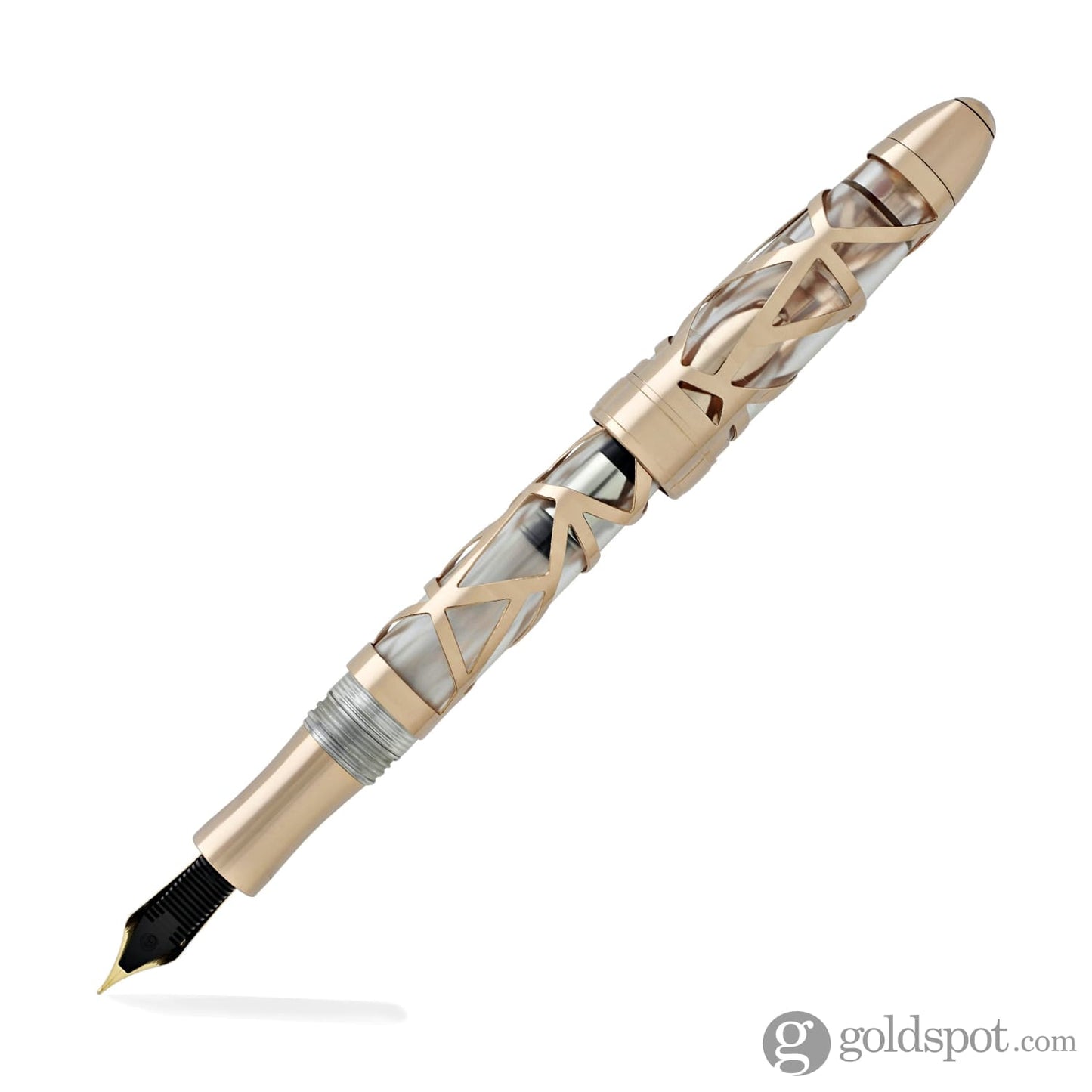 Laban 300 Skeleton Fountain Pen in Rose Gold Fountain Pen