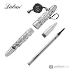 Laban 300 Skeleton Rollerball Pen in Chrome Rollerball Pen