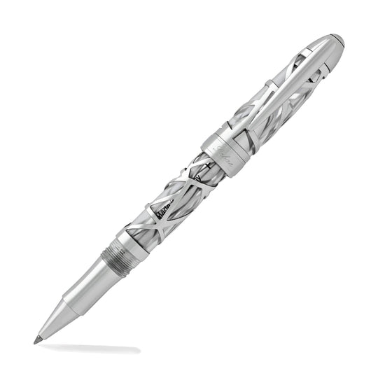 Laban 300 Skeleton Rollerball Pen in Chrome