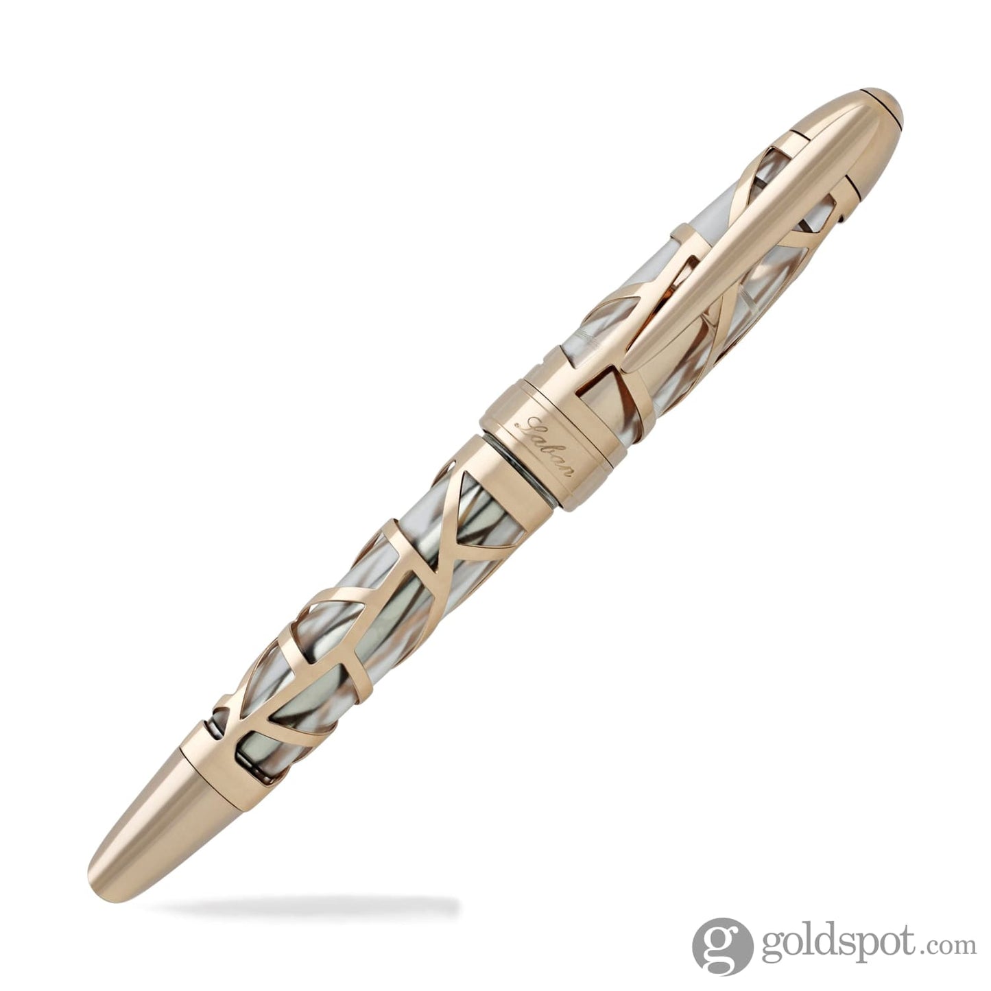 Laban 300 Skeleton Rollerball Pen in Rose Gold Rollerball Pen