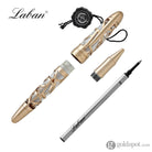 Laban 300 Skeleton Rollerball Pen in Rose Gold Rollerball Pen