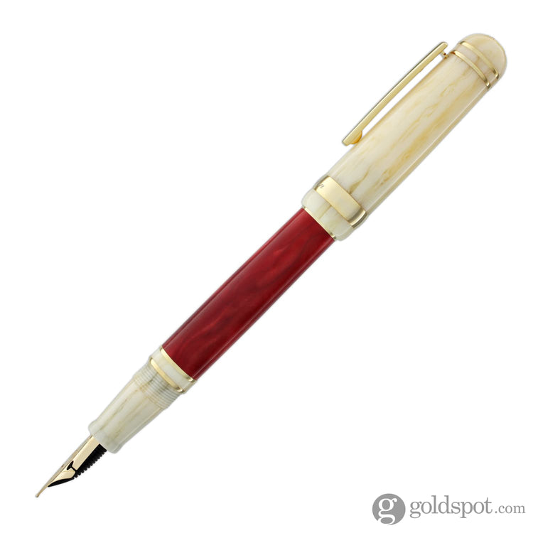 Laban 325 Fountain Pen in Flame - 14kt Gold Flexible Fine Nib Fountain Pen