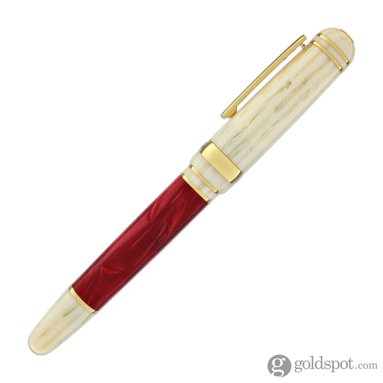 Laban 325 Fountain Pen in Flame - 14kt Gold Flexible Fine Nib Fountain Pen