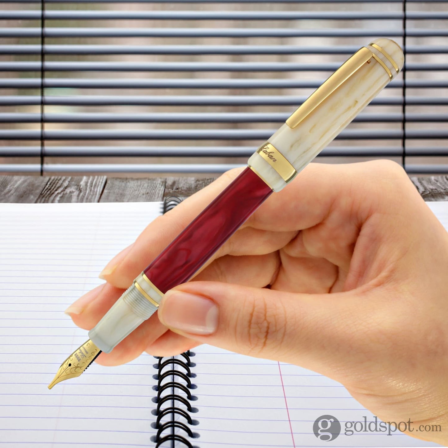 Laban 325 Fountain Pen in Flame Fountain Pen