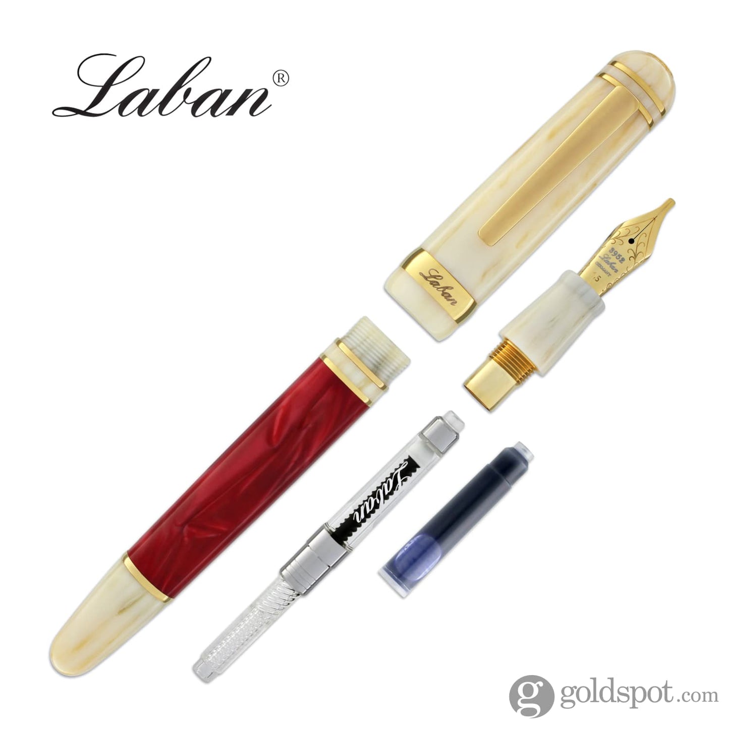 Laban 325 Fountain Pen in Flame Fountain Pen