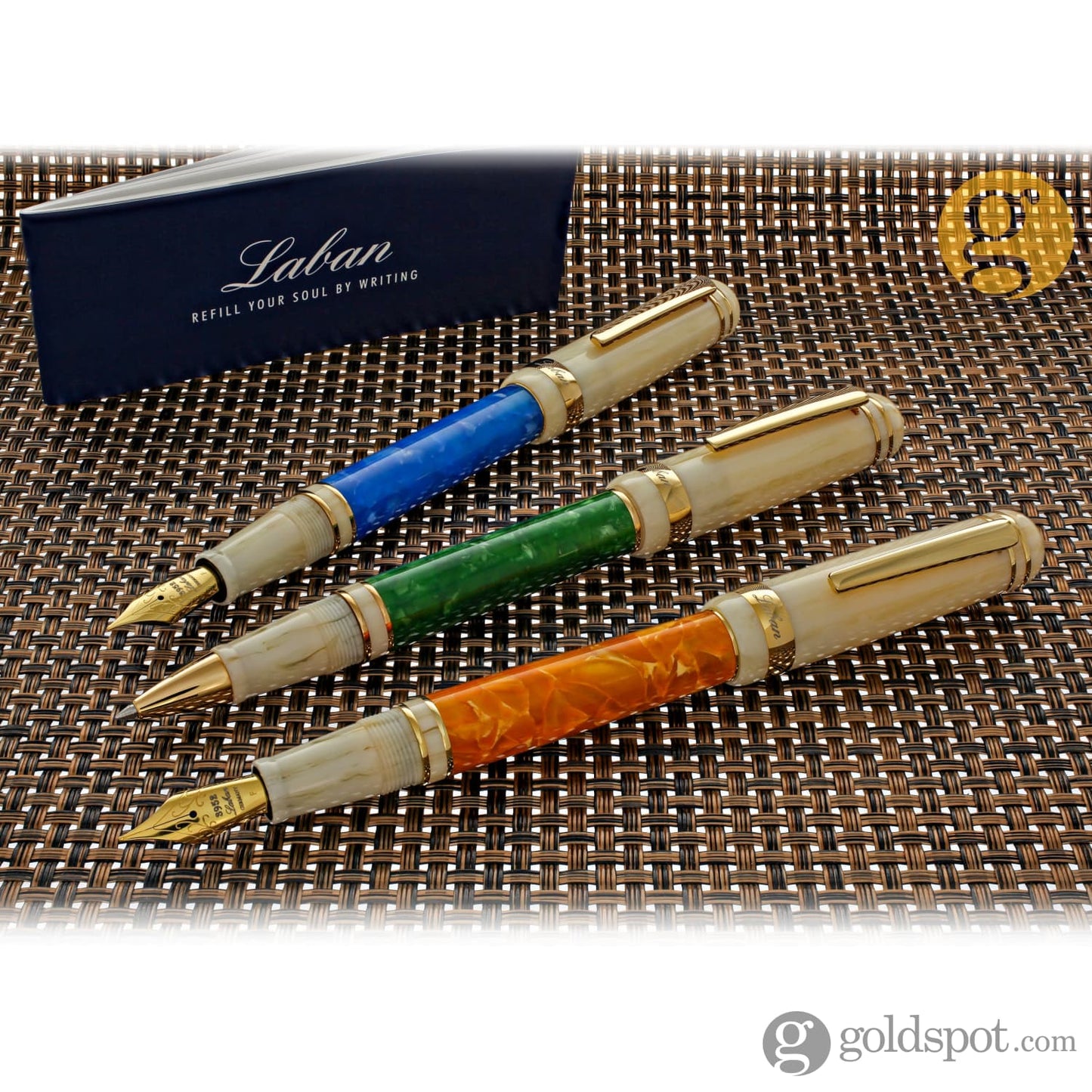 Laban 325 Fountain Pen in Sun Orange Fountain Pen