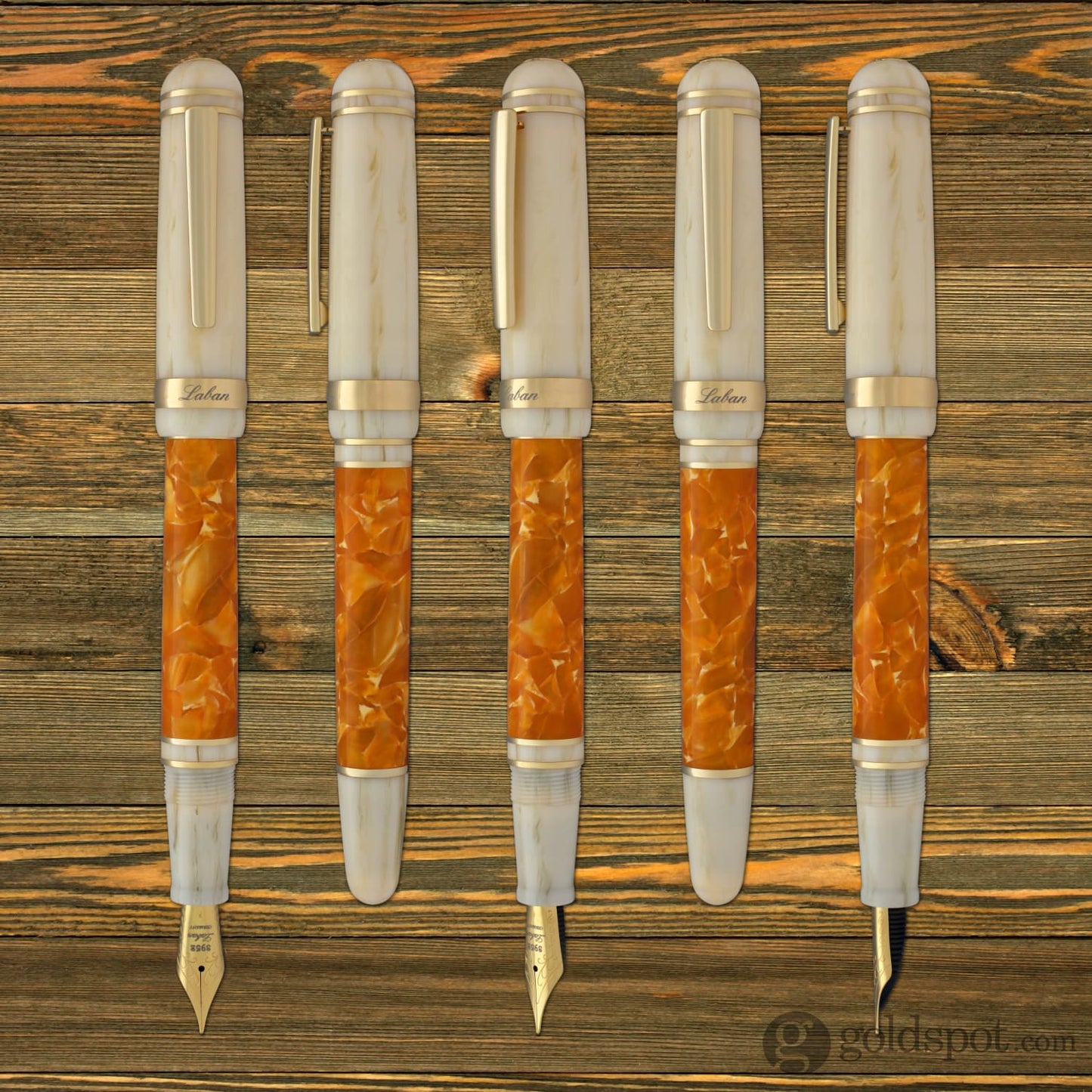 Laban 325 Fountain Pen in Sun Orange Fountain Pen