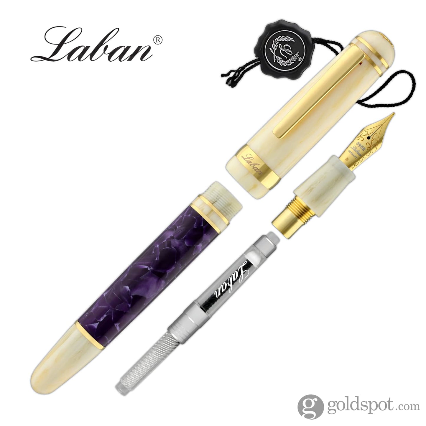 Laban 325 Fountain Pen in Wisteria Purple Fountain Pen