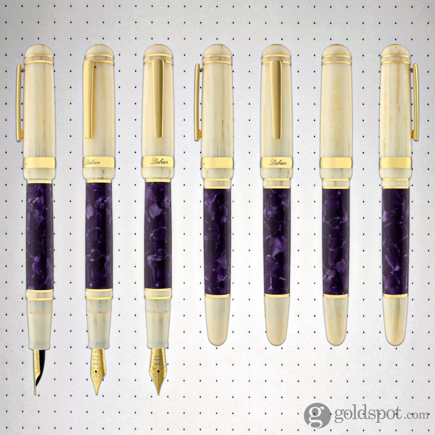 Laban 325 Fountain Pen in Wisteria Purple Fountain Pen