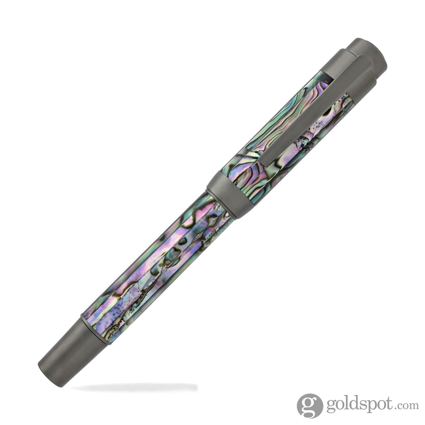 Laban Abalone Fountain Pen in New Abalone with Gunmetal Trim Fountain Pen