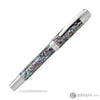 Laban Abalone Fountain Pen in New Abalone with Shiny Chrome Trim Fountain Pen
