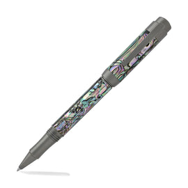 Laban Abalone Rollerball Pen in New Abalone with Gunmetal Trim