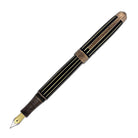 Laban Antique II Fountain Pen in Copper with Lines Fountain Pen