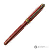 Laban Antique II Fountain Pen in Red with Gold Lines Fountain Pen