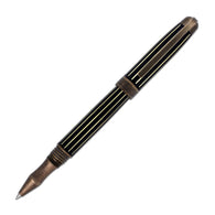 Laban Antique II Rollerball Pen in Rose Gold with Lines