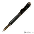 Laban Antique II Rollerball Pen in Gold with Lines Rollerball Pen