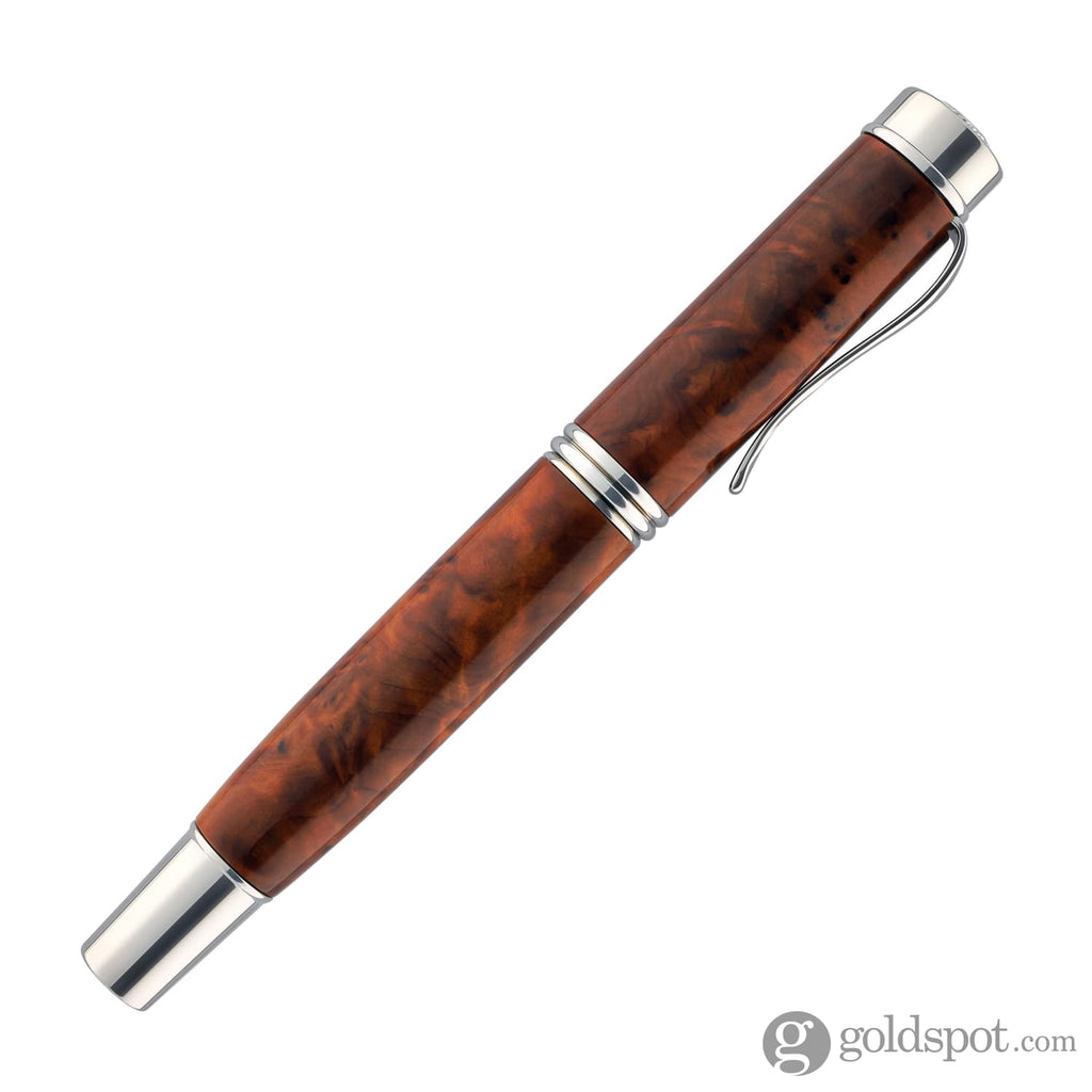 Laban Canada Fountain Pen in Light Briar Wood Goldspot Pens