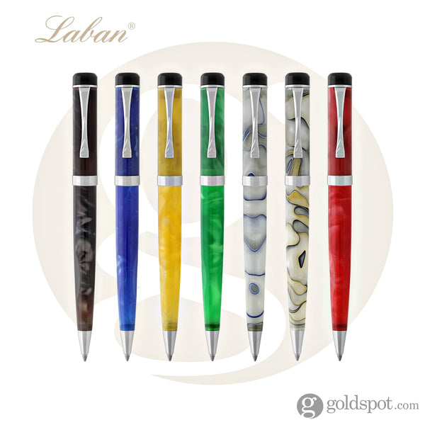 Laban Celebration Ballpoint Pen in Jade Green Ballpoint Pen