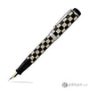 Laban Checkered Flag Fountain Pen in Black Weave - Medium Point Fountain Pen