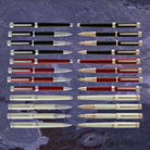 Laban Elegant Fountain Pen in Ivory With Rose Gold Trim - Fine Point Fountain Pen