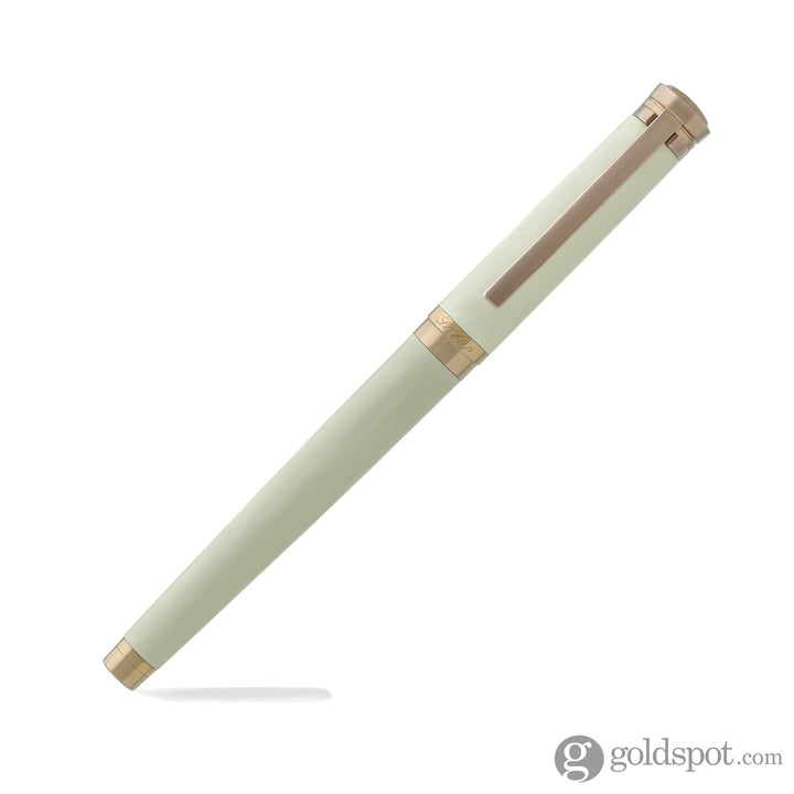 Laban Elegant Fountain Pen in Ivory With Rose Gold Trim - Medium Point ...