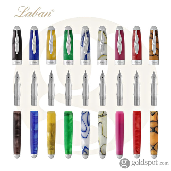 Laban Expression Fountain Pen in Oyster Blue - Medium Point Fountain Pen