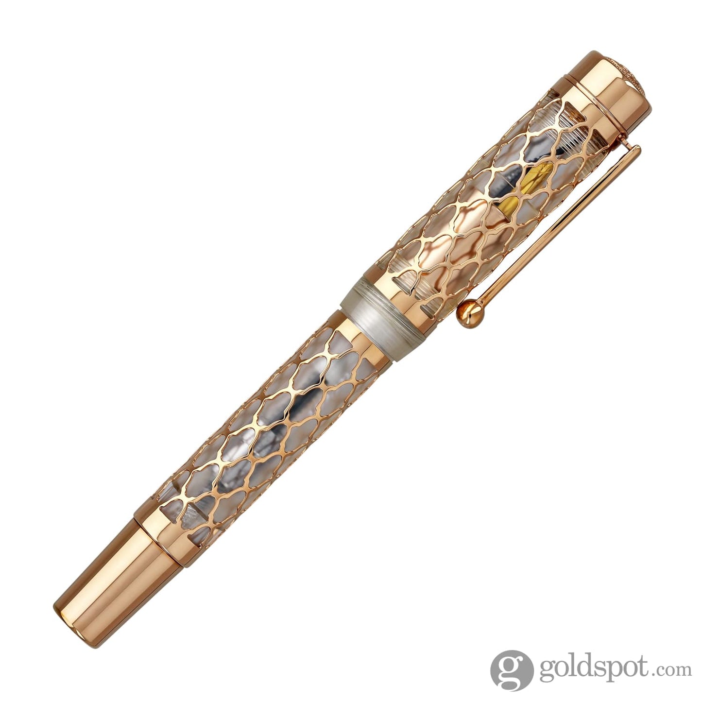 Laban Flora Fountain Pen in Rose Gold Fountain Pen