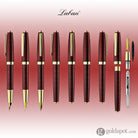 Laban 986 Guilloche Fountain Pen in Ruby Red Fountain Pen