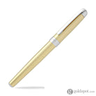 Laban Gold and Rose Gold Fountain Pen in Gold with Crisscross - Medium Point Fountain Pen