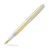 Laban Gold and Rose Gold Fountain Pen in Gold with Crisscross - Medium Point Fountain Pen