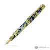 Laban Grecian Fountain Pen in Blue and Yellow Marbled Fountain Pen