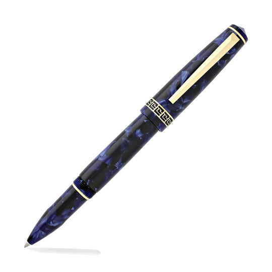 Laban Rosa Rollerball Pen in Blue Marble
