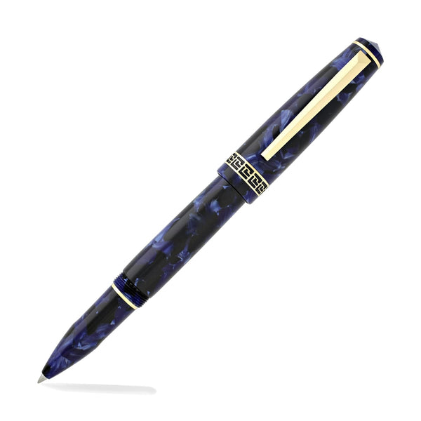 Laban Grecian Rollerball Pen in Blue Marble Pen