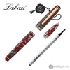 Laban Grecian Rollerball Pen in Red and Gray Marbled Pen