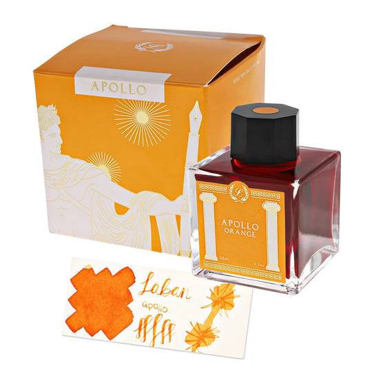 Laban Greek Mythology Bottled Ink in Apollo Orange - 50ml