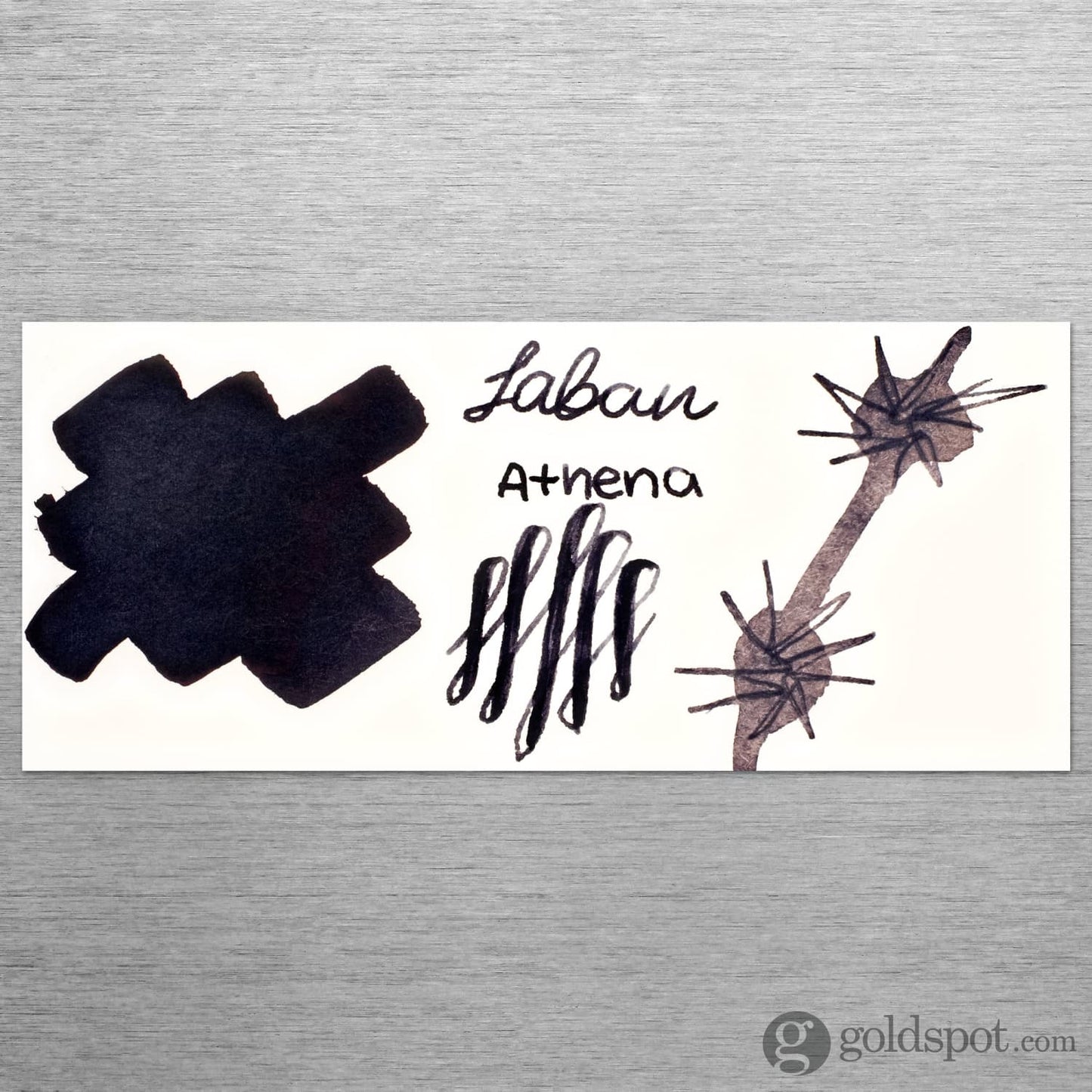 Laban Greek Mythology Bottled Ink in Athena Dark Grey - 50ml Bottled Ink