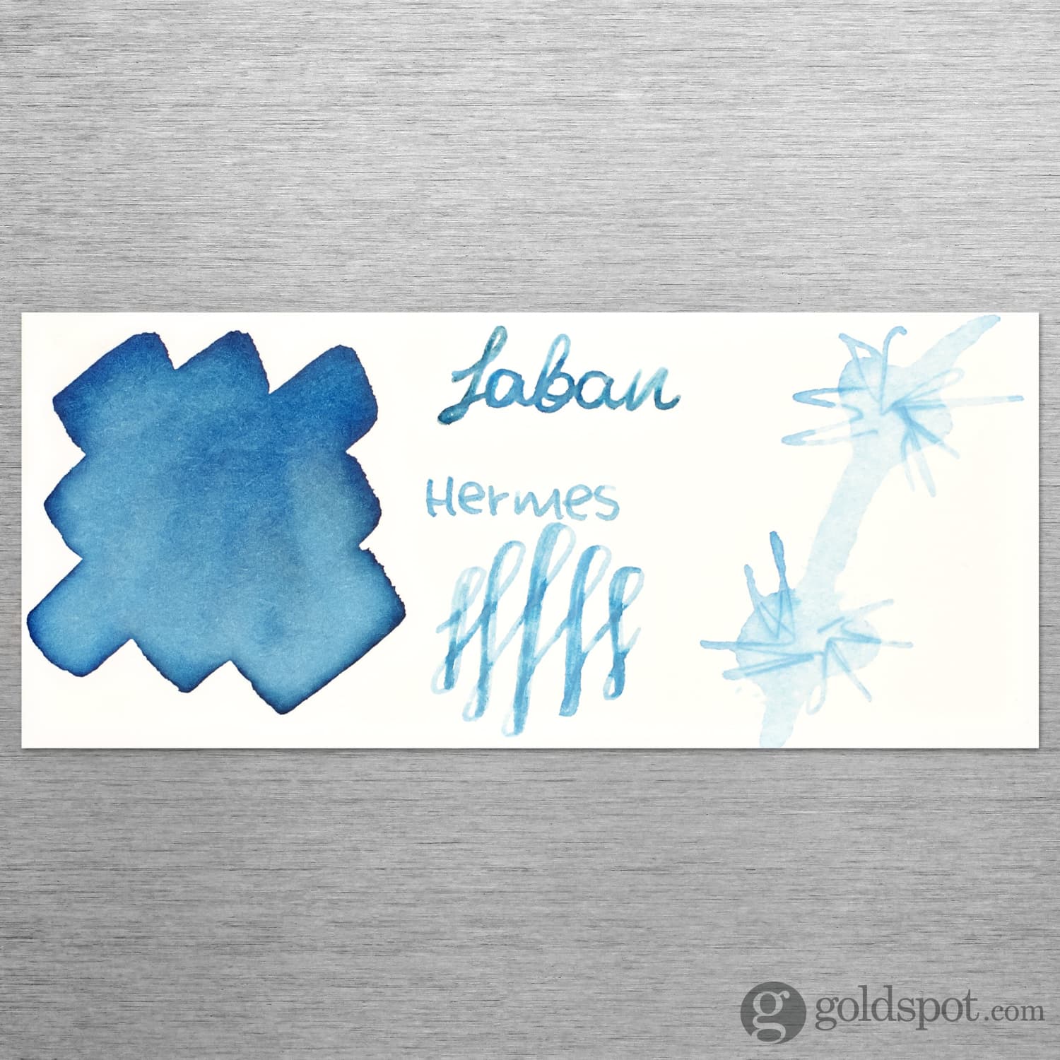 Laban Greek Mythology Bottled Ink in Hermes Sky Blue - 50ml - Goldspot Pens