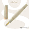 Laban Kaiser Fountain Pen in Antique Ivory With Gold Trim - Medium Point Fountain Pen