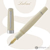 Laban Kaiser Fountain Pen in Antique Ivory With Silver Trim - Medium Point Fountain Pen