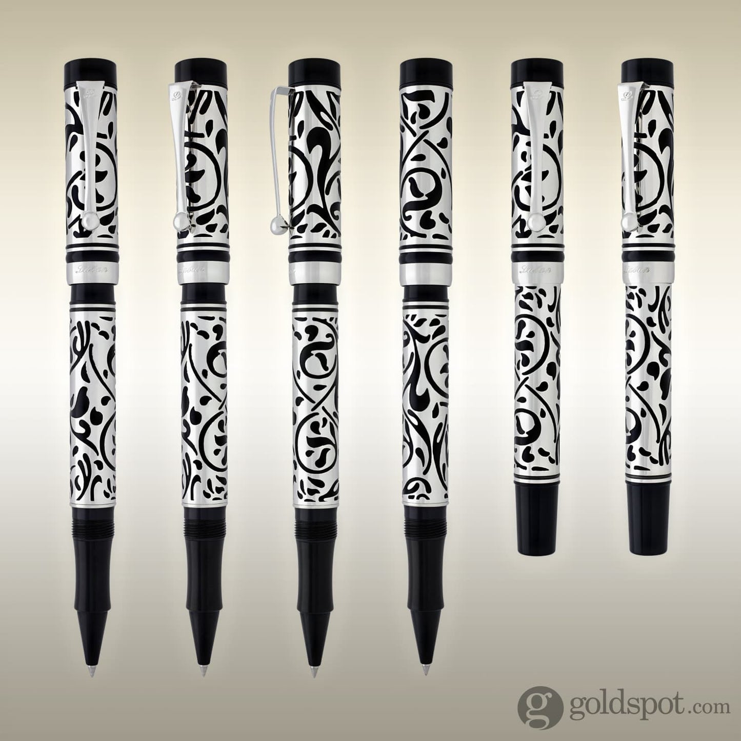 Laban Labrados Rollerball Pen with Floral Designs Rollerball Pen