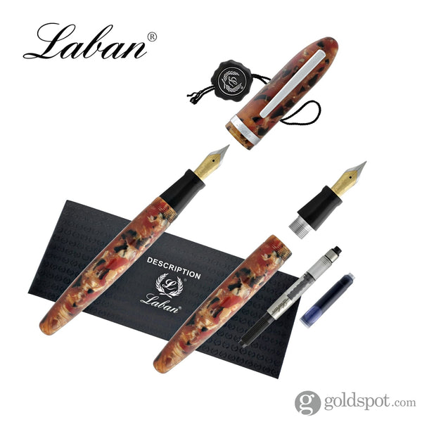 Laban Mento Fountain Pen in Autumn Flake - Medium Point Fountain Pen