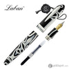 Laban Mento Fountain Pen in White Electric Resin Fountain Pen